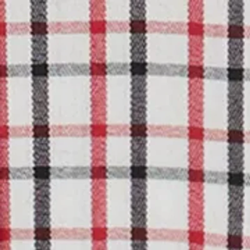 Boys 8-20 Husky Long Sleeve Stretch Lambert Plaid Shirt & Bow Tie