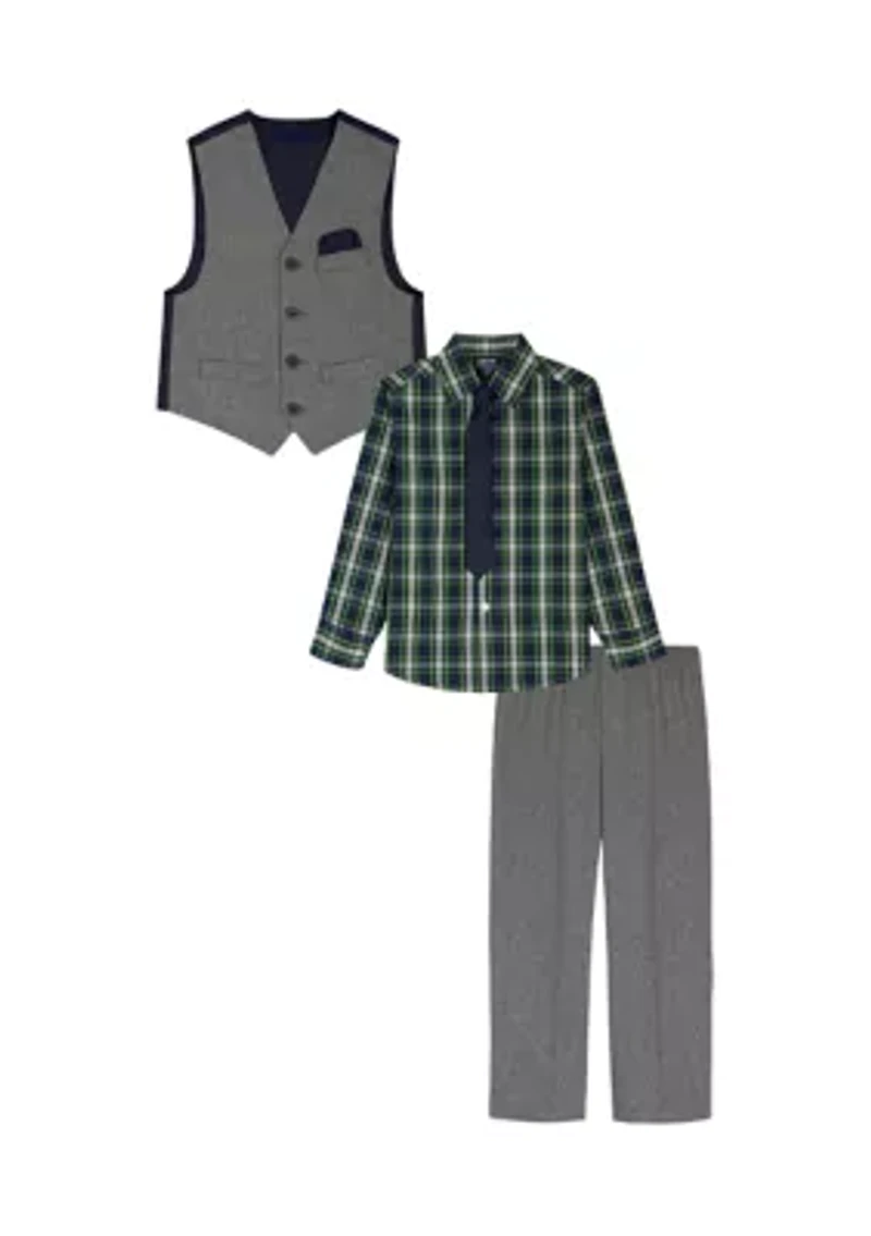 Boys 4-7 Vest Set