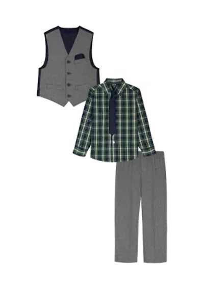 Boys 4-7 Vest Set