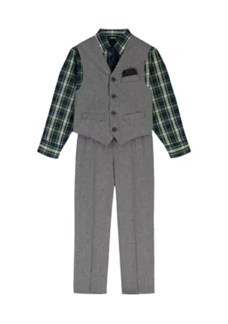 Boys 4-7 Vest Set