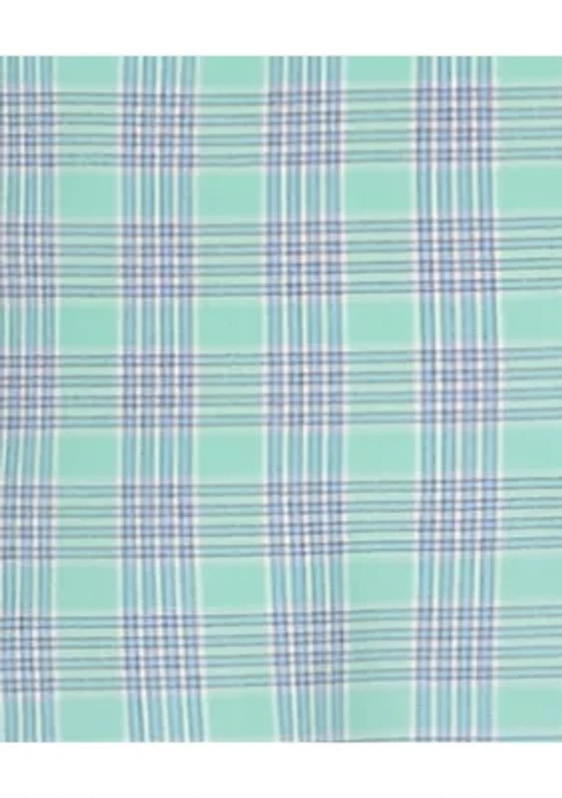 Boys 8-20 Long Sleeve Stretch Summer Breeze Plaid Shirt