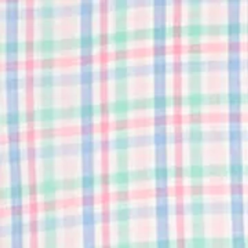 Boys 8-20 Long Sleeve Stretch Palm Island Plaid Shirt