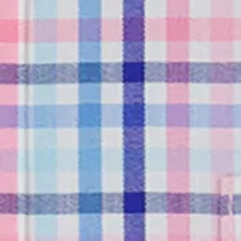 Boys 4-7 Long Sleeve Stretch Pismo Plaid Shirt & Bowtie