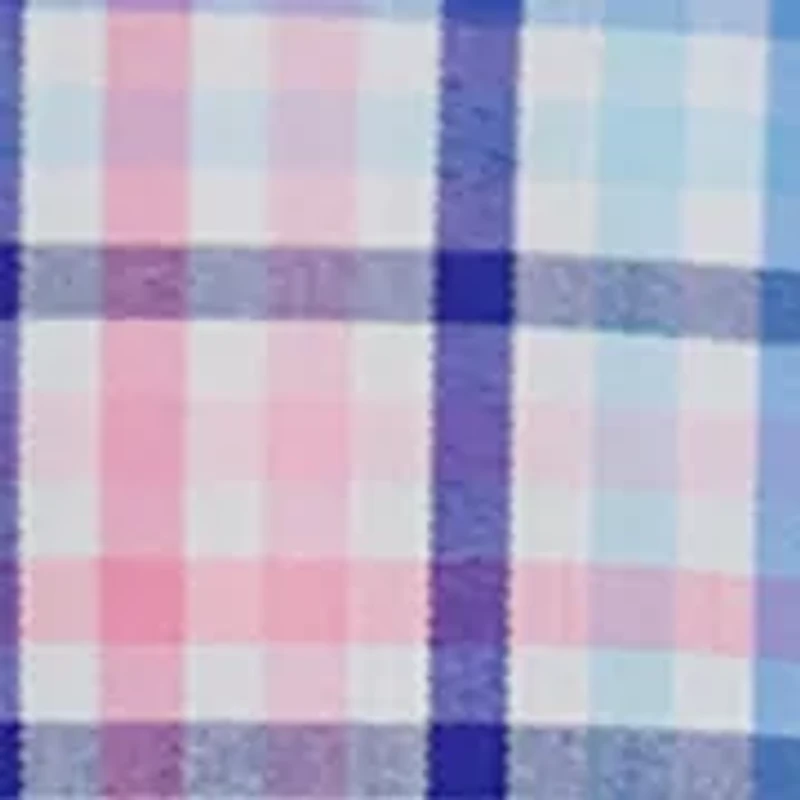 Boys 8-20 Long Sleeve Stretch Pismo Plaid Shirt & Bow Tie