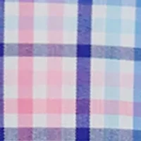 Boys 8-20 Long Sleeve Stretch Pismo Plaid Shirt & Bow Tie