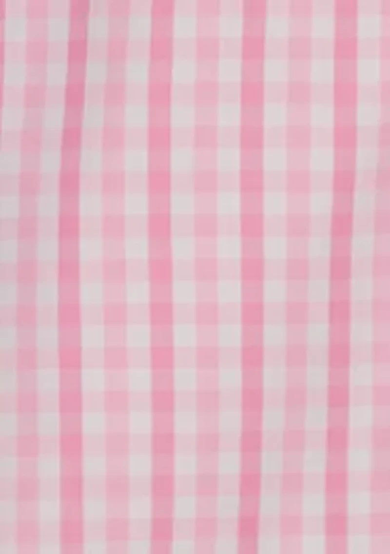 Boys Husky Long Sleeve Stretch La Jolla Plaid Shirt