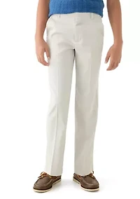 Boys 8-20 Stretch Linen Like Pants