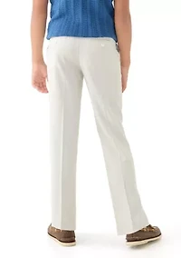 Boys 8-20 Stretch Linen Like Pants