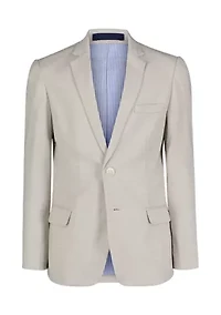 Boys 8-20 Stretch Linen Look Jacket