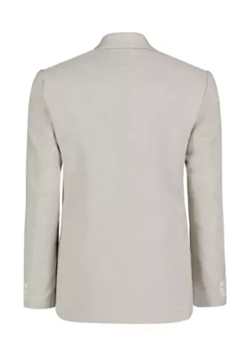 Boys 8-20 Stretch Linen Look Jacket