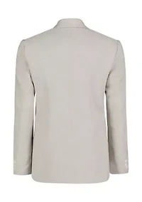 Boys 8-20 Stretch Linen Look Jacket
