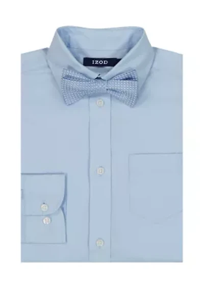 Boys 8-20 Button Down Shirt and Bowtie