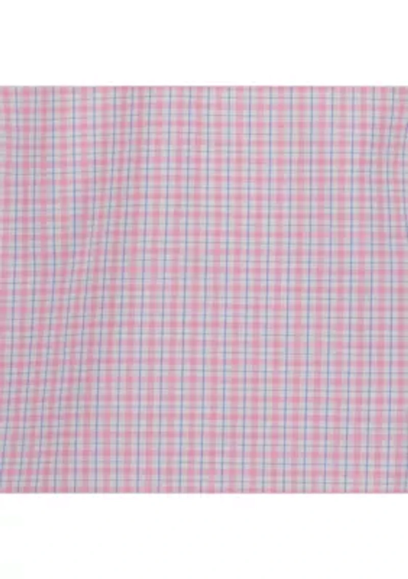 Boys 4-7 Ocean Plaid Long Sleeve with Tie