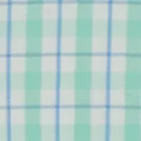 Boys 8-20 Ocean Plaid Long Sleeve with Tie