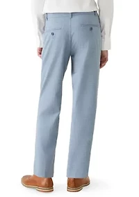 Boys 8-20 Husky Stretch Sharkskin Pants