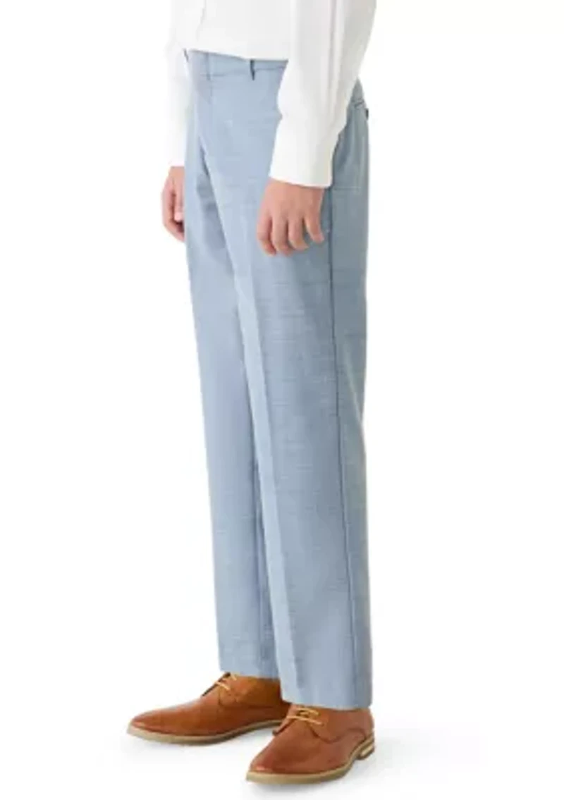 Boys 8-20 Husky Stretch Sharkskin Pants