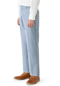 Boys 8-20 Husky Stretch Sharkskin Pants