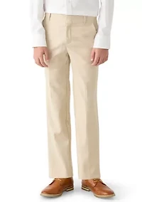Boys 8-20 Stretch Sharkskin Pants