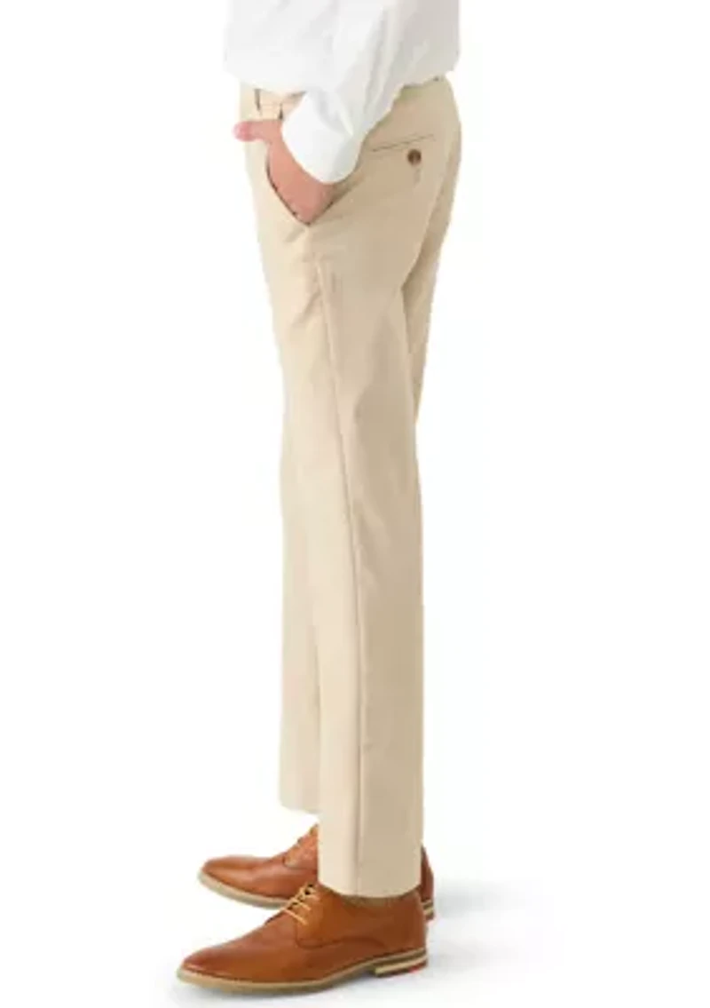 Boys 8-20 Stretch Sharkskin Pants