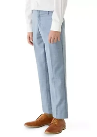 Boys 8-20 Stretch Sharkskin Pants