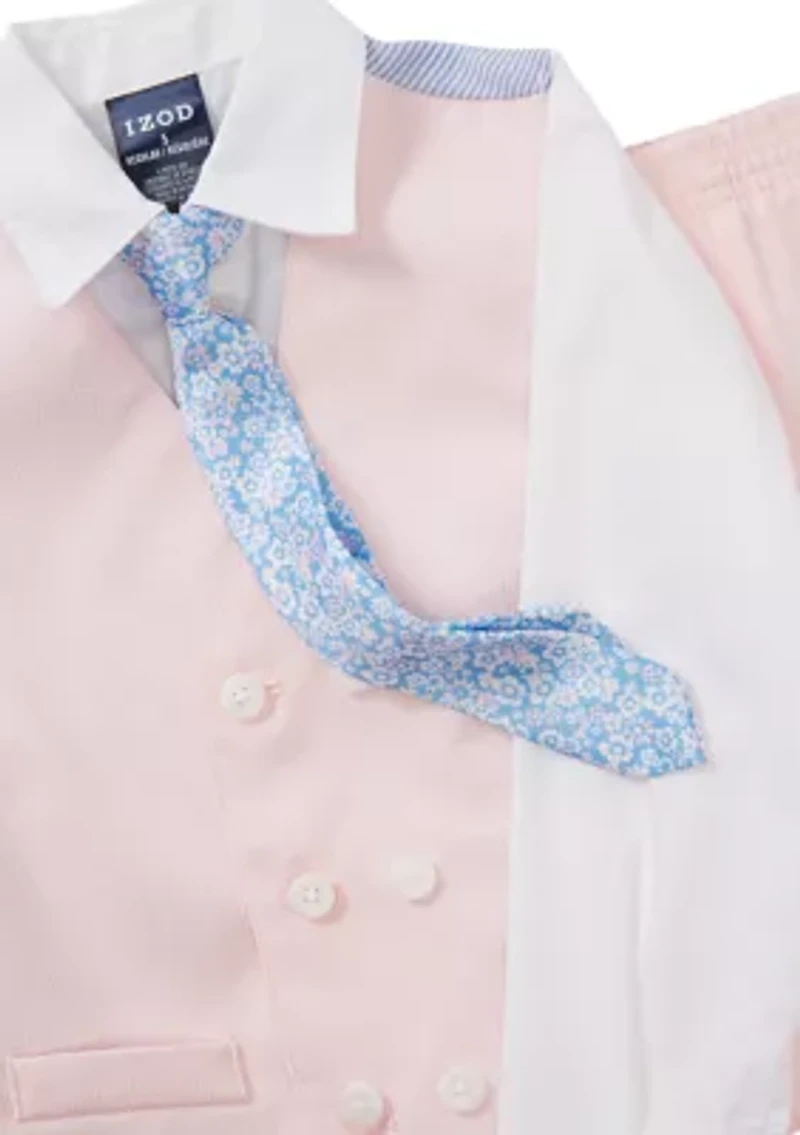 Boys 4-7 Houndstooth Shirt and Pants Set