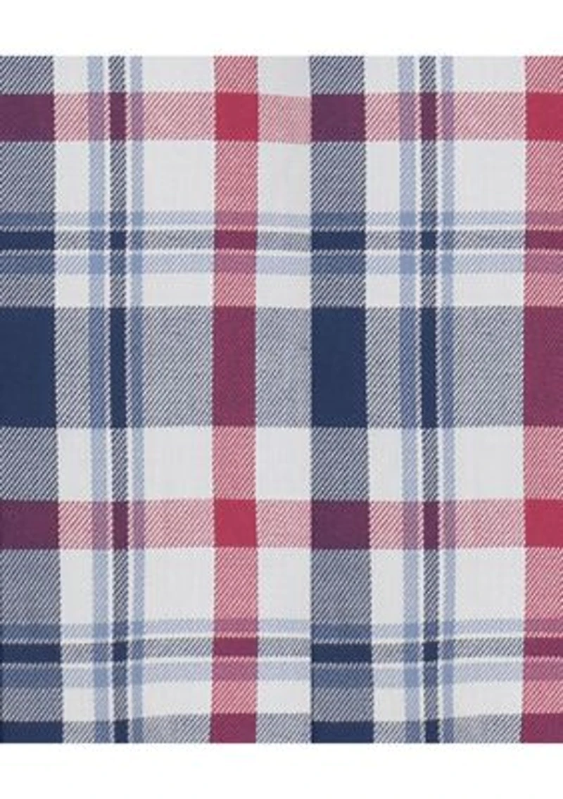 Boys 8-20 Long Sleeve Seneca Twill Plaid Button Up Stretch Shirt