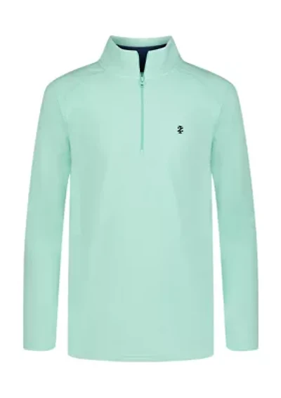 Boys 8-20 Microfleece 1/4 Zip Sweater