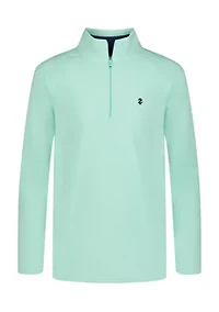 Boys 8-20 Microfleece 1/4 Zip Sweater