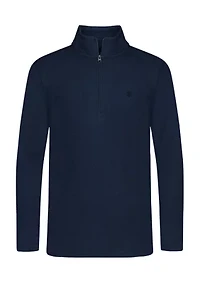 Boys 8-20 Microfleece 1/4 Zip Sweater