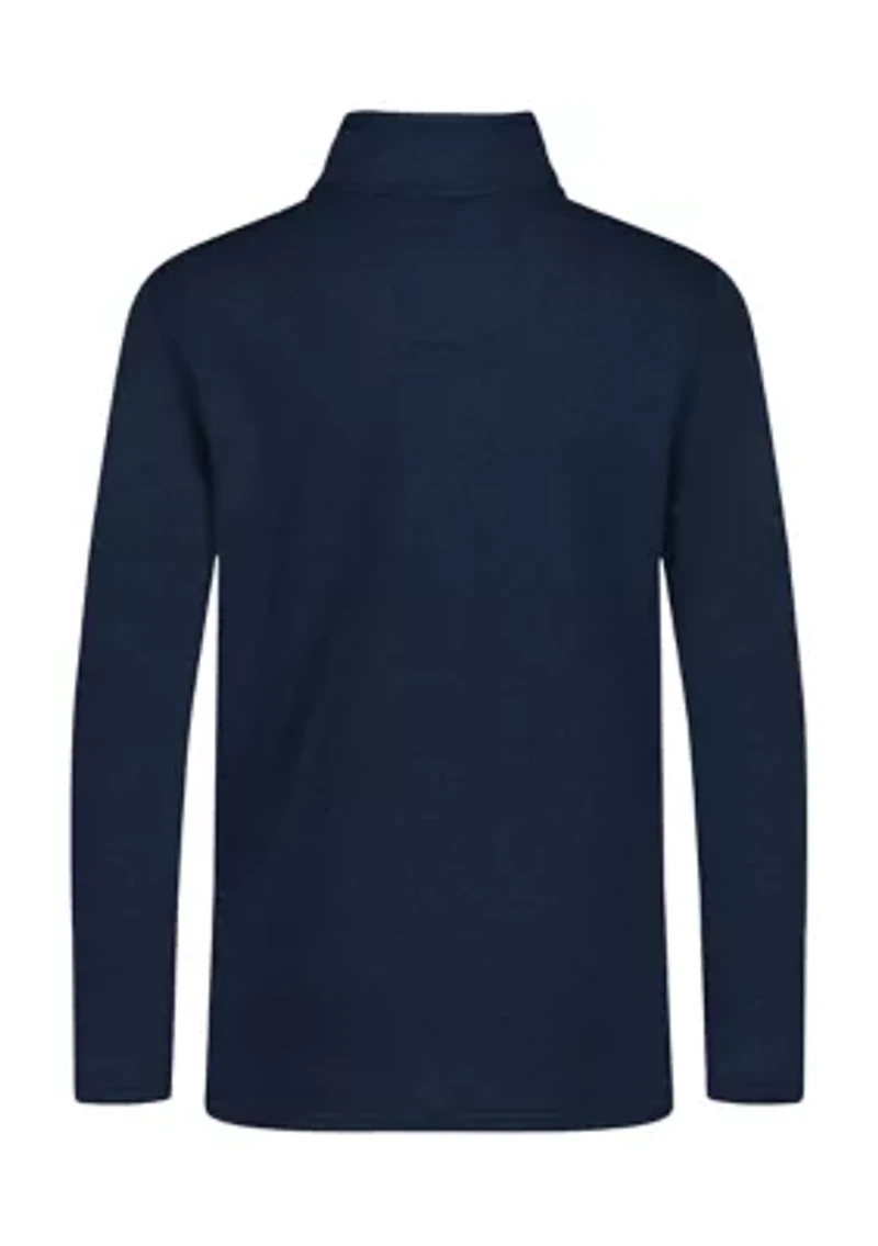Boys 8-20 Microfleece 1/4 Zip Sweater