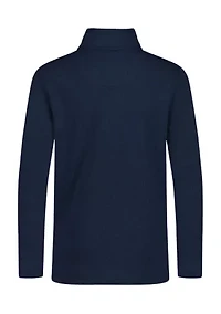 Boys 8-20 Microfleece 1/4 Zip Sweater