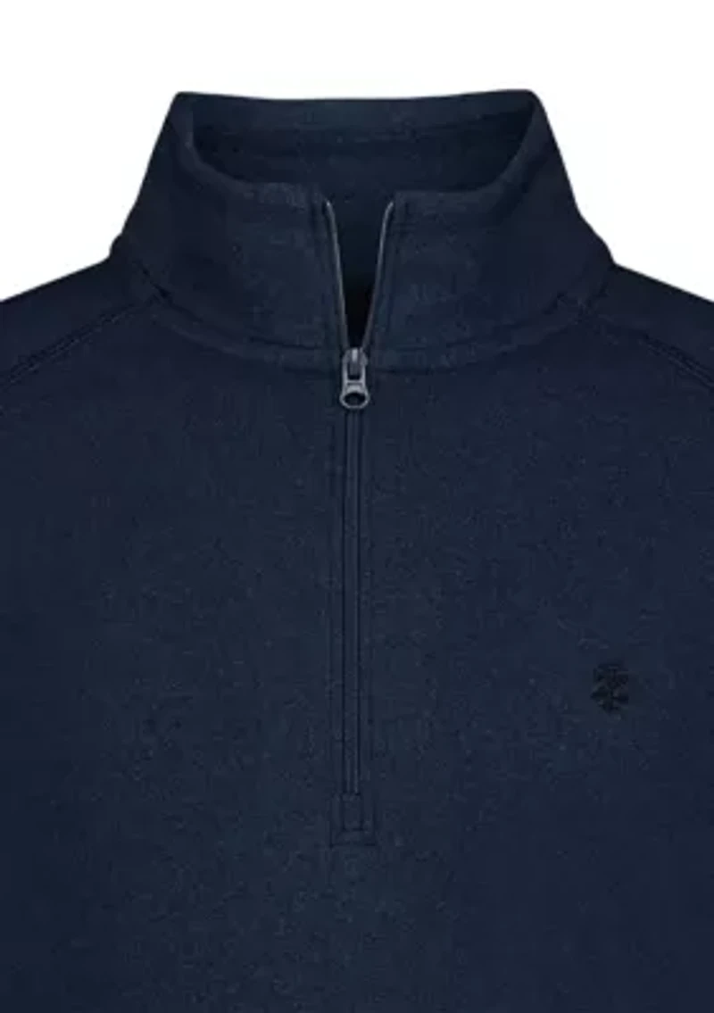 Boys 8-20 Microfleece 1/4 Zip Sweater