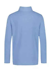 Boys 8-20 Microfleece 1/4 Zip Sweater