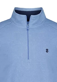 Boys 8-20 Microfleece 1/4 Zip Sweater