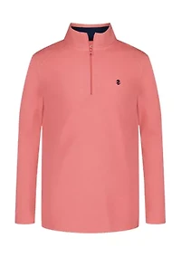 Boys 8-20 Microfleece 1/4 Zip Sweater