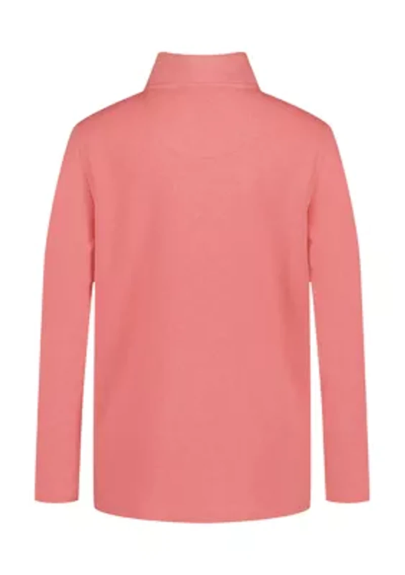 Boys 8-20 Microfleece 1/4 Zip Sweater