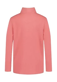 Boys 8-20 Microfleece 1/4 Zip Sweater