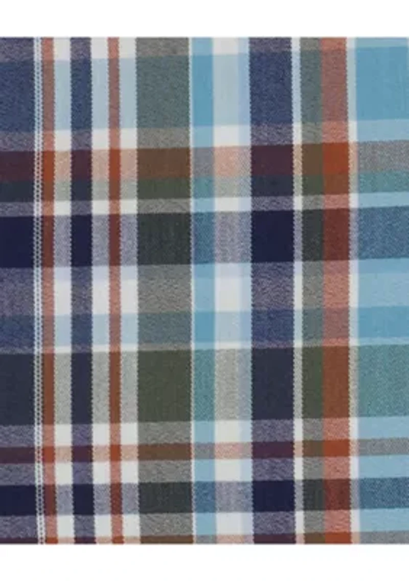 Boys 8-20 Long Sleeve Cheyenne Plaid Shirt