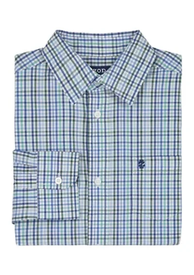 Boys 8-20 Long Sleeve Melstone Plaid Shirt