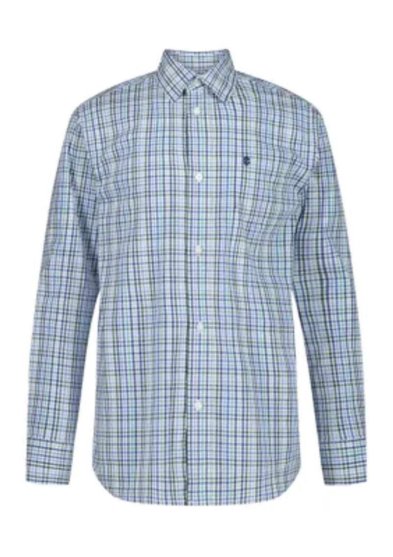 Boys 8-20 Long Sleeve Melstone Plaid Shirt