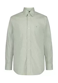 Boys 8-20 Long Sleeve Helm Poplin Shirt