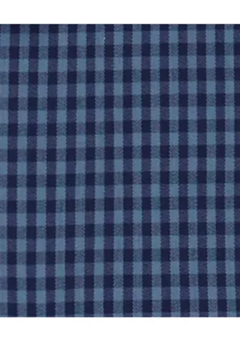 Boys 8-20 Long Sleeve Missoula Gingham Plaid Shirt (Extended Size)