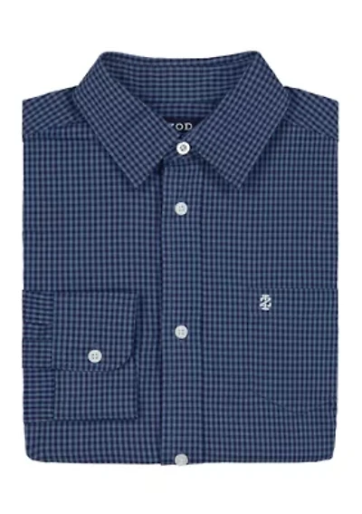 Boys 8-20 Long Sleeve Missoula Gingham Plaid Shirt