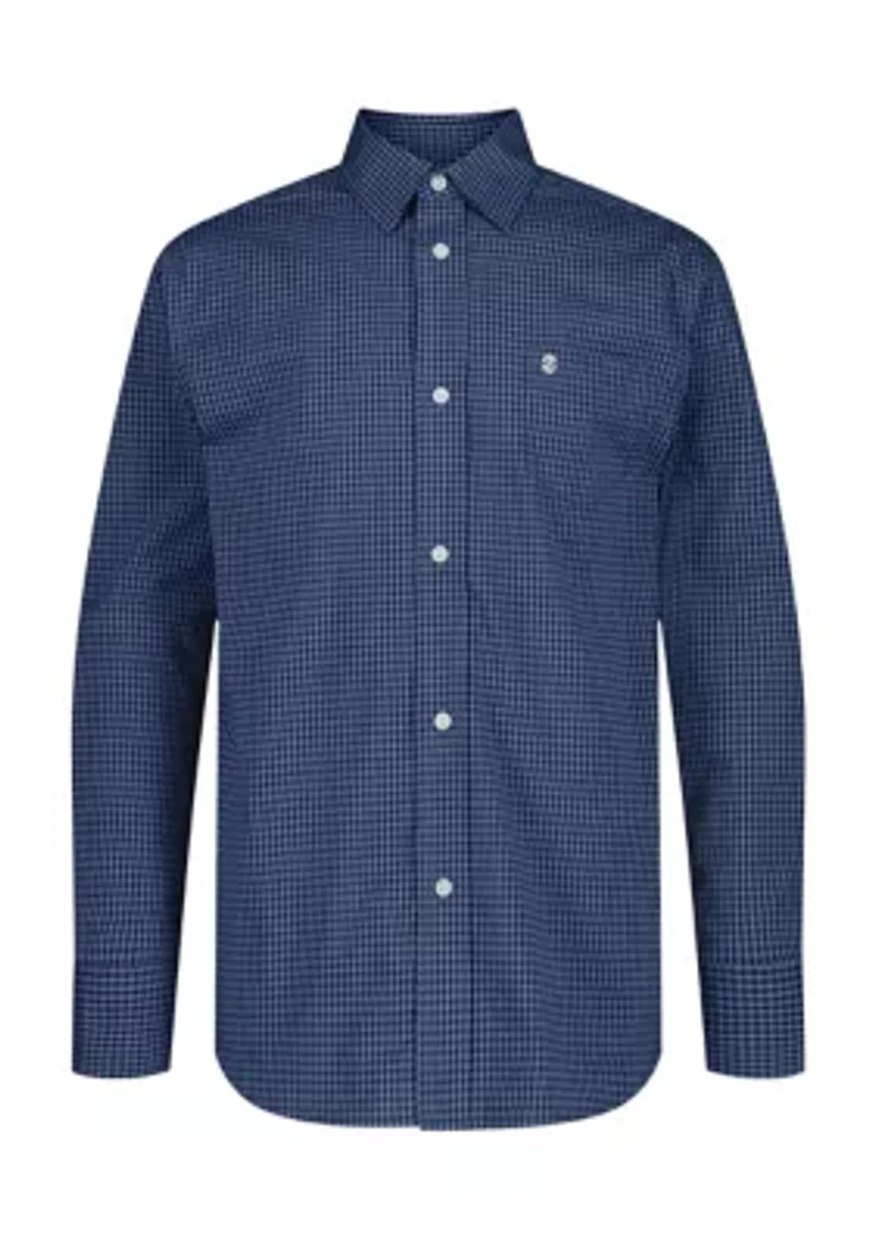 Boys 8-20 Long Sleeve Missoula Gingham Plaid Shirt