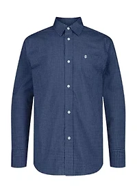 Boys 8-20 Long Sleeve Missoula Gingham Plaid Shirt