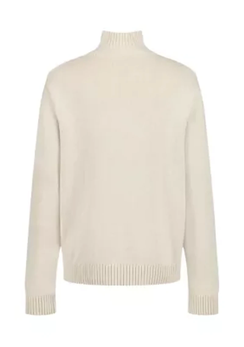 Boys 8-20 Argyle 1/4-Zip Sweater