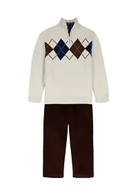 Boys 4-7 Argyle Set