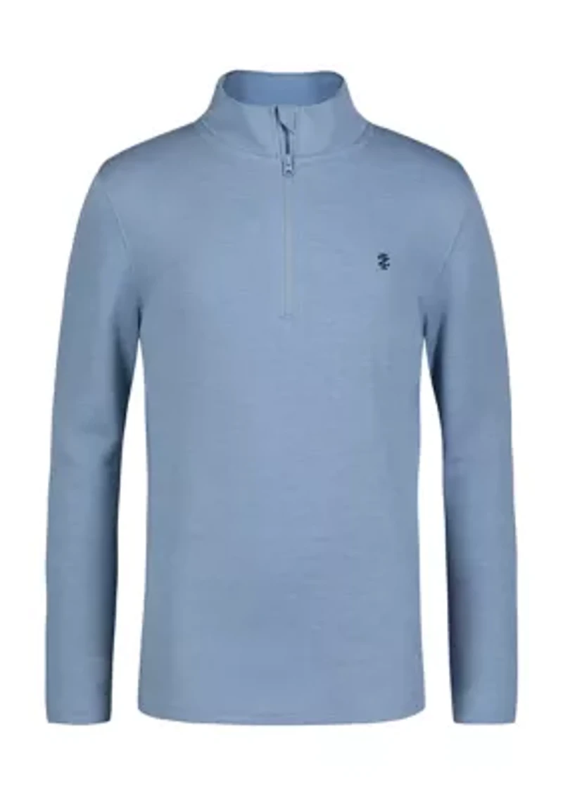 Boys 8-20 Husky Feeder Stripe 1/4 Zip Pullover