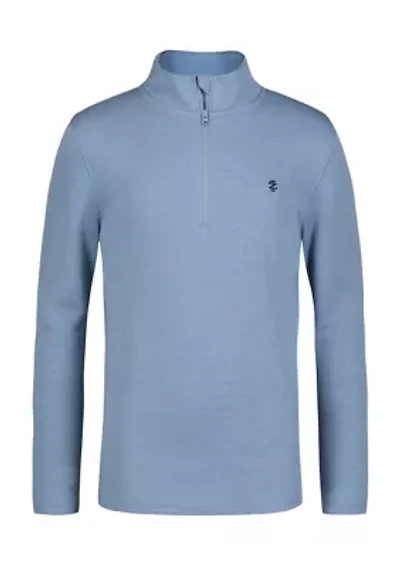 Boys 8-20 Husky Feeder Stripe 1/4 Zip Pullover