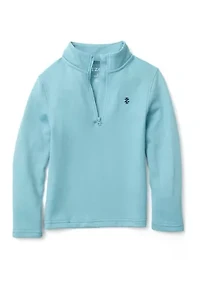 Boys 4-7 Feeder Stripe 1/4 Zip Sweater